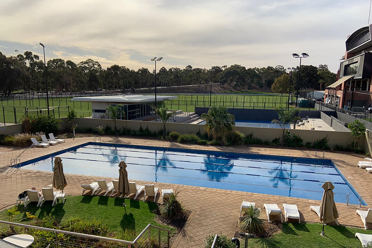 アウトドアスイミングプール